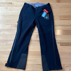 SYNC Performance Women’s Headwall Stretch Ski Pant. Black. Large. NWT